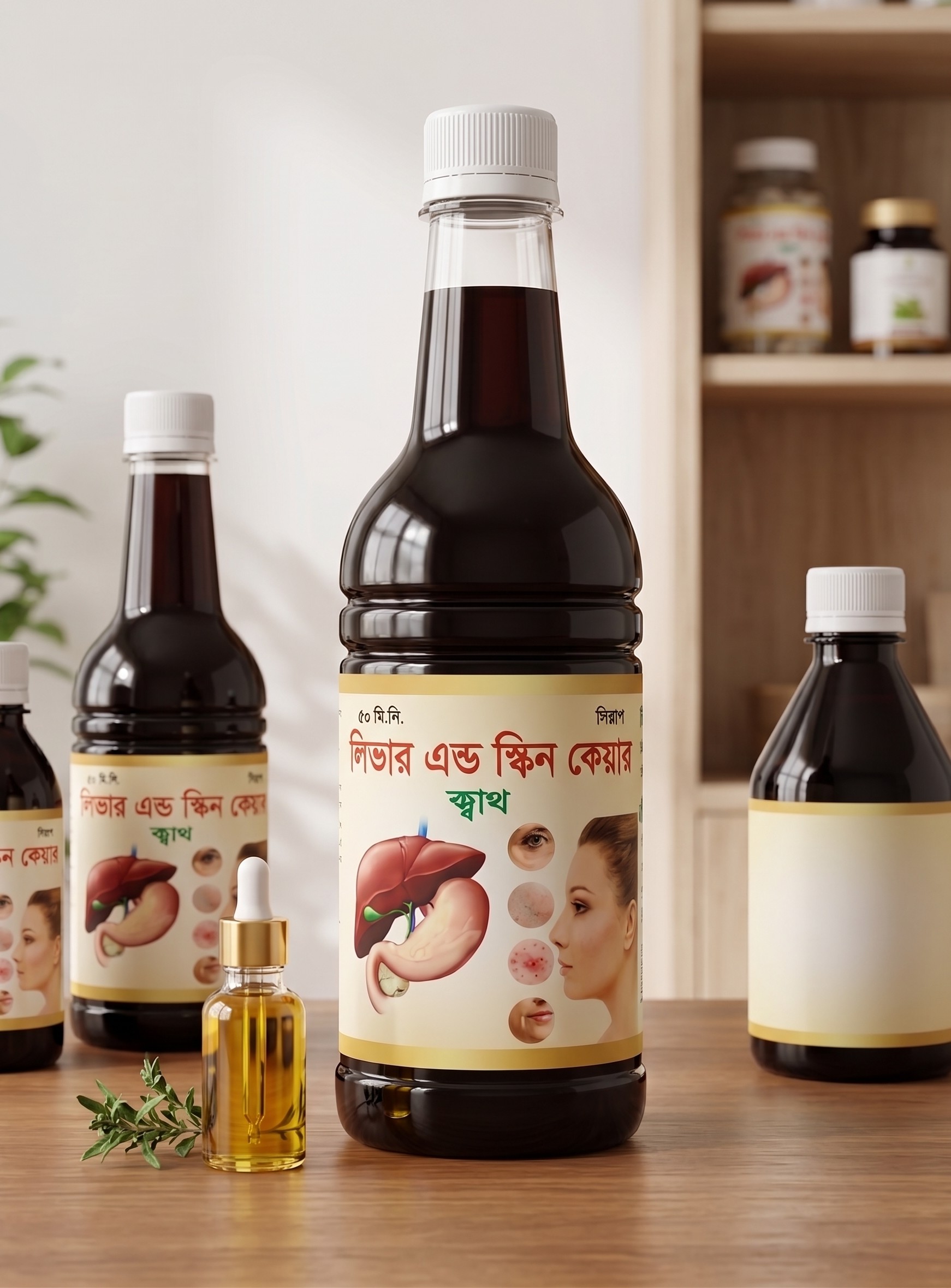 লিভার এন্ড স্কিন কেয়ার ক্বাথ (Liver & Skin Care Kwath)