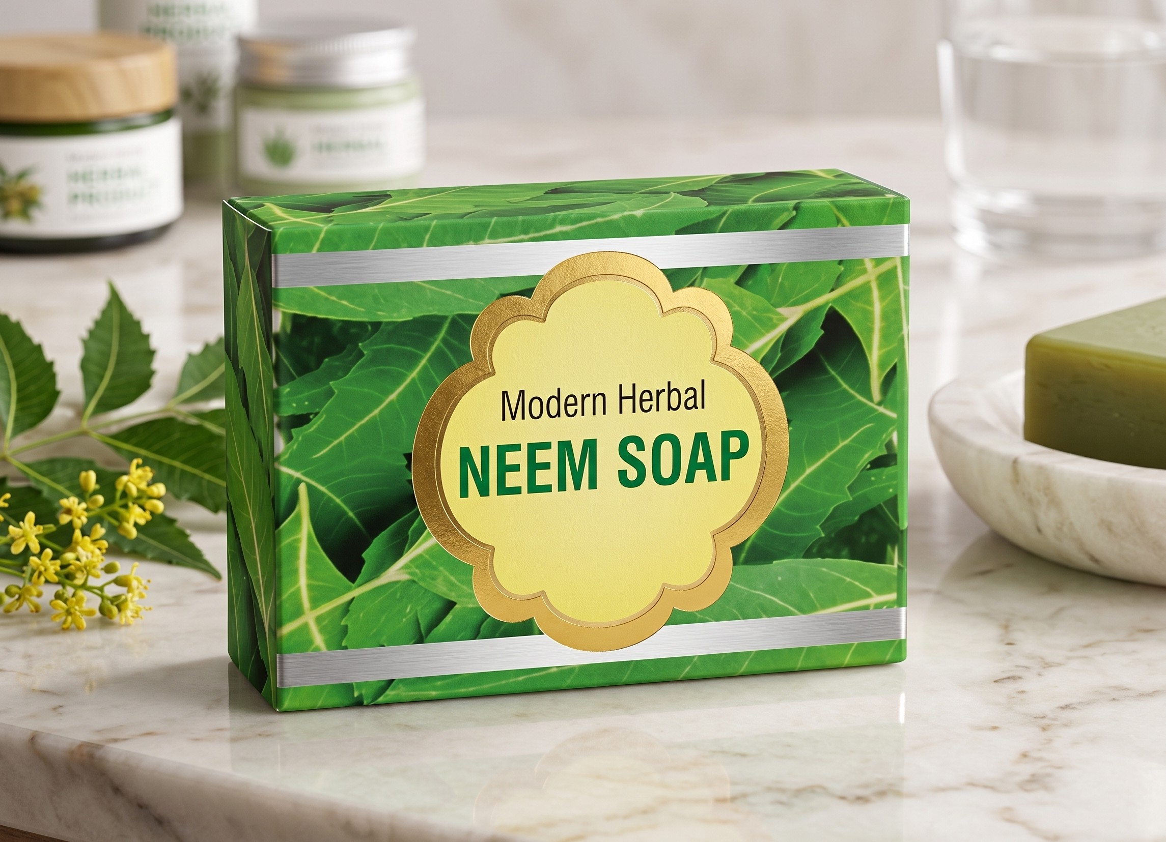 Modern Herbal NEEM SOAP (মডার্ন হারবাল নিম সোপ)
