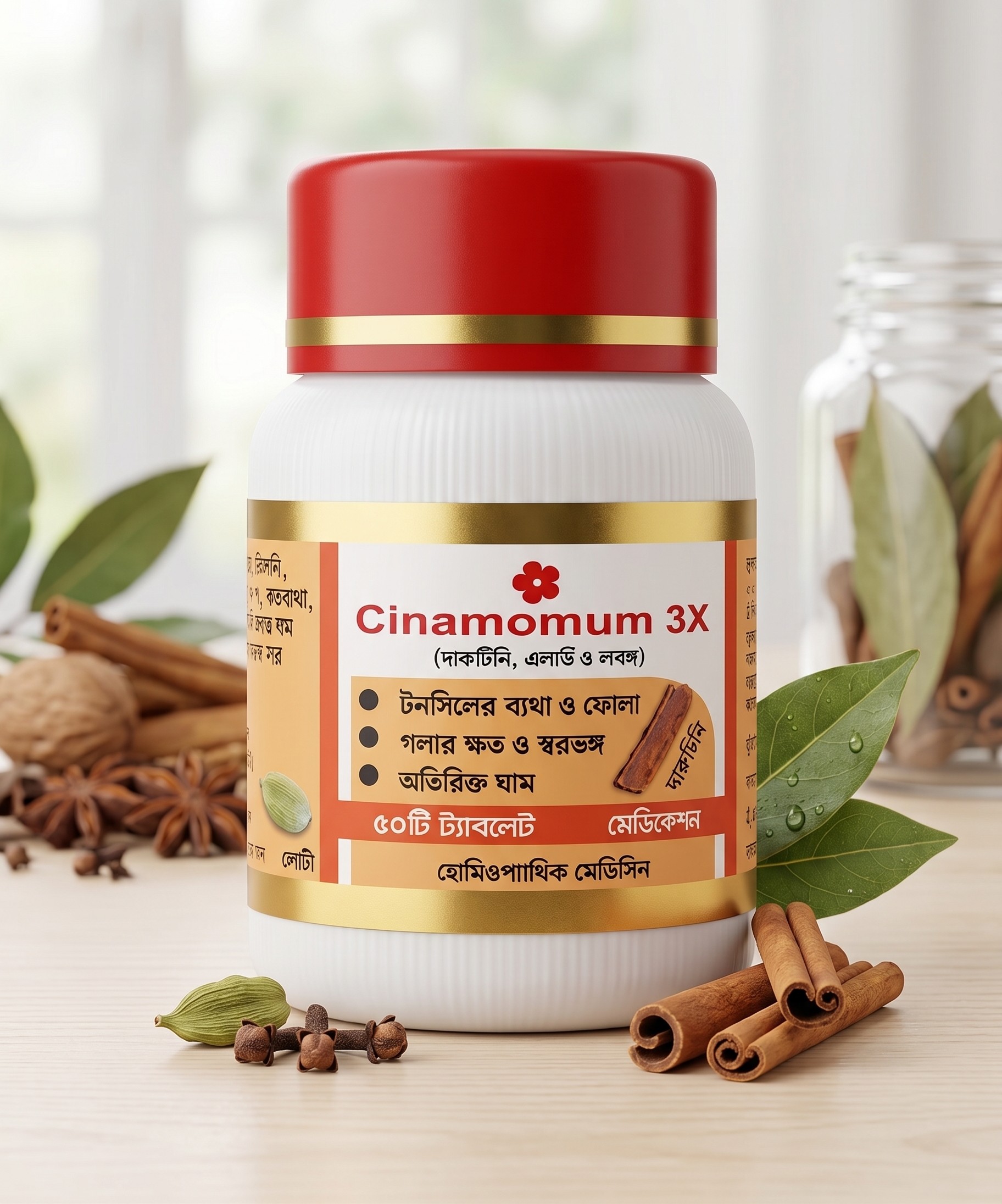 সিনামোমাম ৩X / Cinnamomum 3X