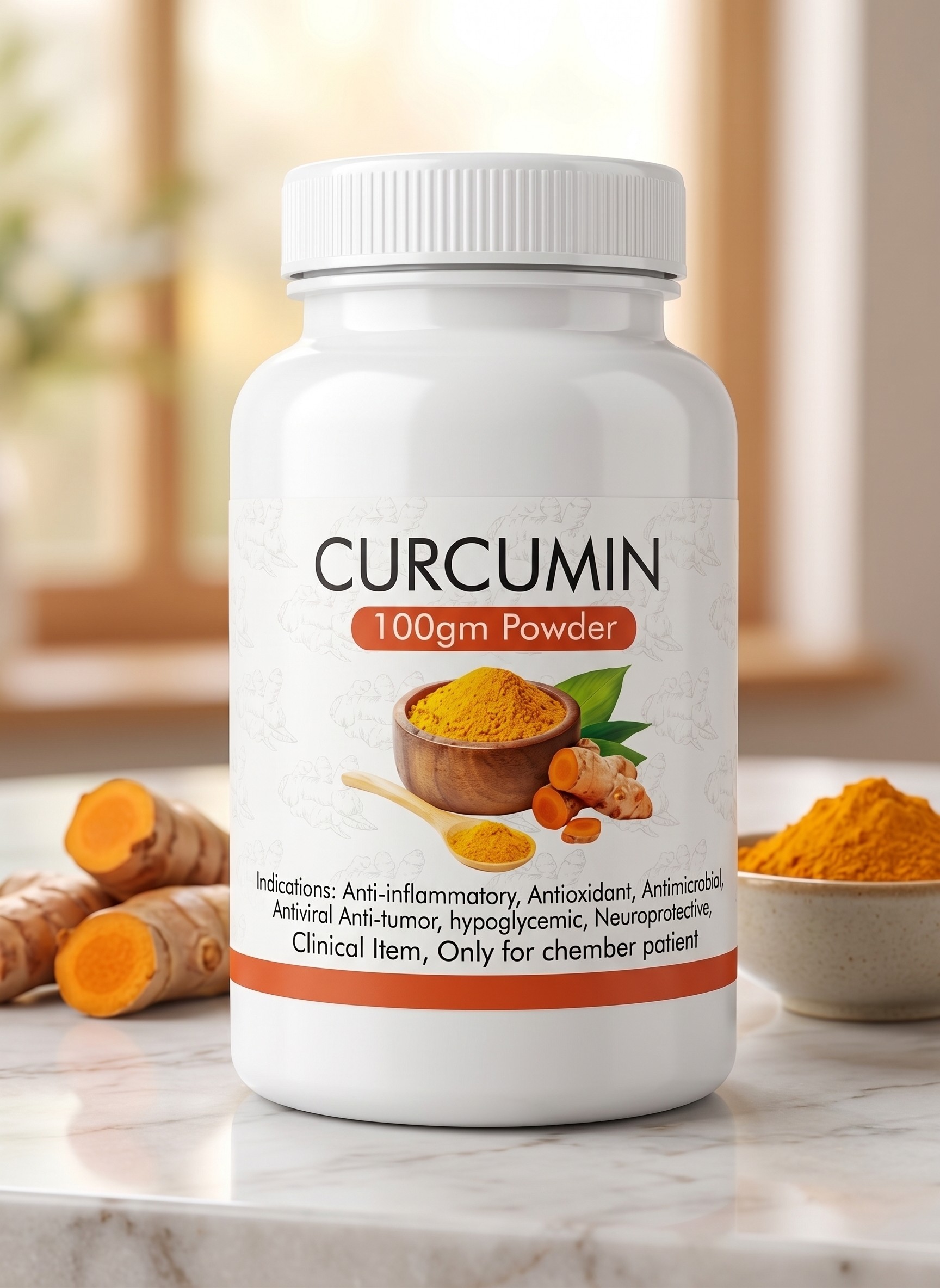 কারকিউমিন ১০০ গ্রাম পাউডার (CURCUMIN 100gm Powder)