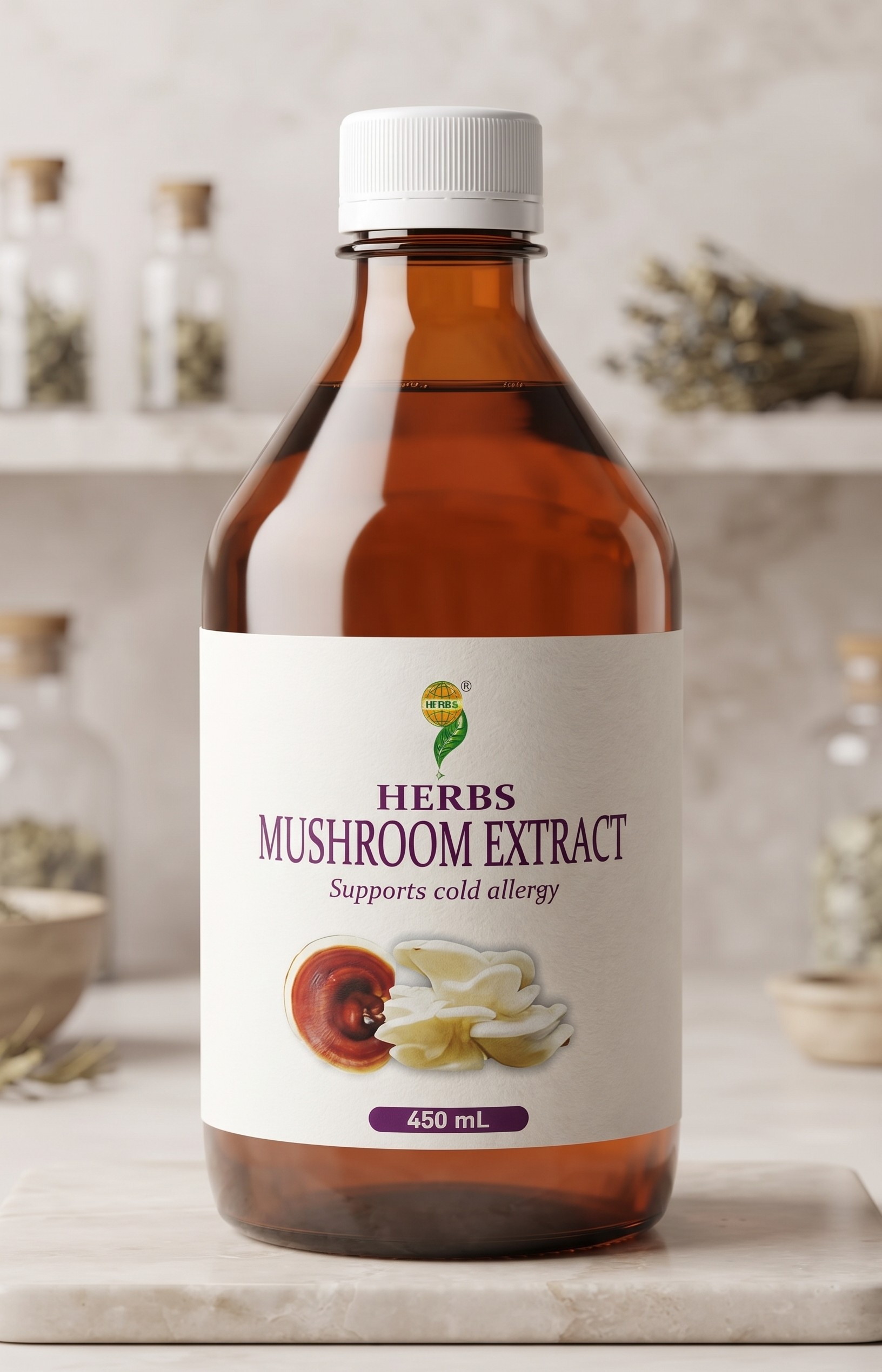 হার্বস মাশরুম এক্সট্রাক্ট (Herbs Mushroom Extract)